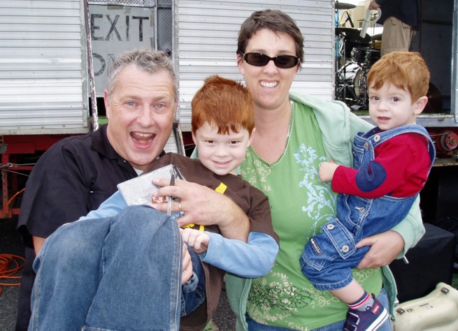 King Mondo, Quinn, Melissa and Reuben.