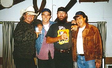 The folks you meet when you don't have a gun -- Al Hunter, Glen, Kim Friend, Rob Galley.