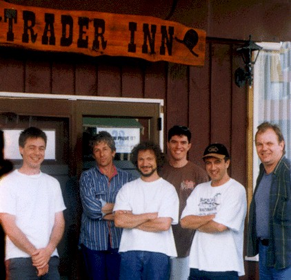 Jeremy Dart, Ritchie Pickett, Gordon Joll, Glen Moffatt, Rob Galley and Neil Hannan.